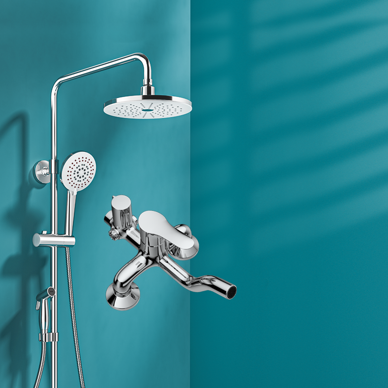 jomoo九牧卫浴淋浴器多功能喷枪增压顶喷花洒四出水家用洗澡卫生间