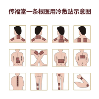 传福堂一条根台湾金门膝盖肩周炎富贵包痛风湿肌肉拉伤腱鞘滑膜炎静脉曲张腰椎间盘突出疼痛膏贴医用冷敷贴