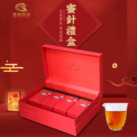 云南凤庆滇红茶 特级 功夫红茶金针 茶叶 散装浓香型 茗茶 蜜针礼盒装380g
