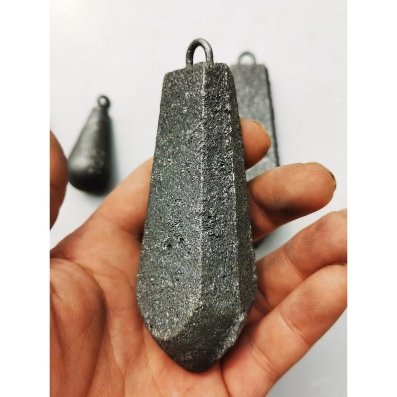 1500克六棱铁坠1个铁坠铁坨钓鱼坠海钓远投钓鱼海钓渔具海竿钓鱼坠子