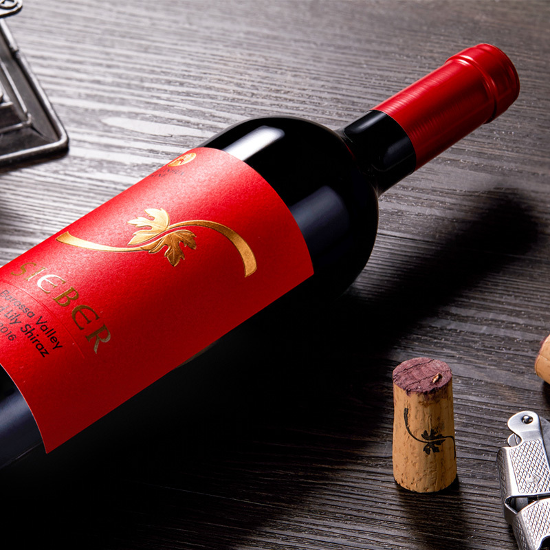 [顺丰速递]熙柏(SIEBER)澳大利亚百强酒庄 原瓶进口直供 20个月橡木桶陈酿 莉莉西拉红葡萄酒750ml