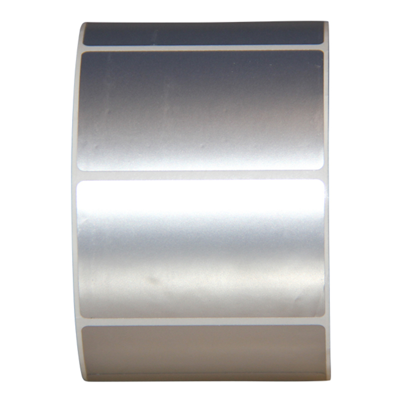 海格利 HGL-12 标签标贴 PVC 50mm*80mm 200张/卷(计价单位:卷) 银色高清大图
