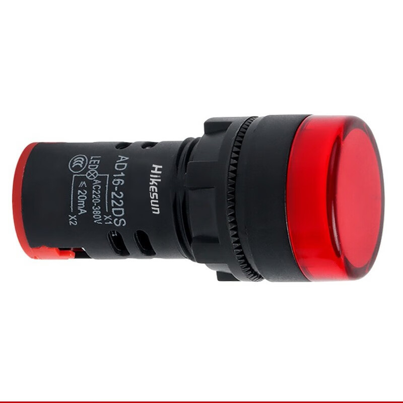 和齐顺(Hikesun) AC220V-380V LED电源指示灯 (计价单位:个) 红色高清大图