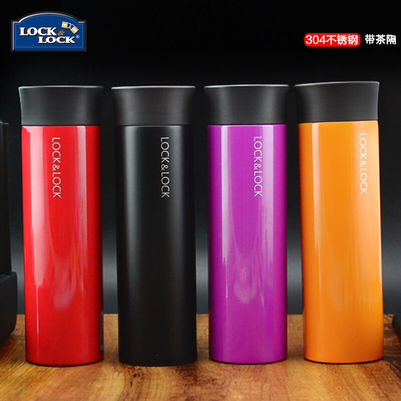 乐扣乐扣 LHC4017 多姿马克保温杯 不锈钢 400ml(一个装)可定制