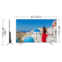 海信(Hisense)电视 55英寸彩电 4K超高清 AI声控超薄全面屏 家庭影院智能大屏液晶平板电视机