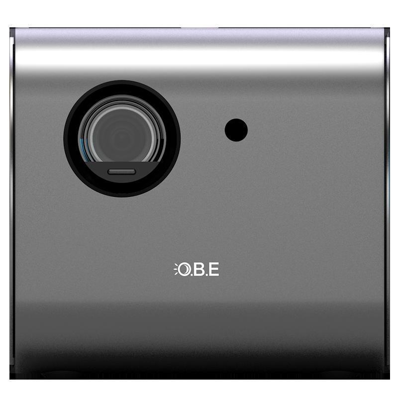 大眼橙V8投影仪家用小型微型3D家庭影院便携式高清1080p投影机手机投墙上看电影4K无屏电视2019新款K歌一体机 分辨率 1920×1080 亮度 2500高清大图