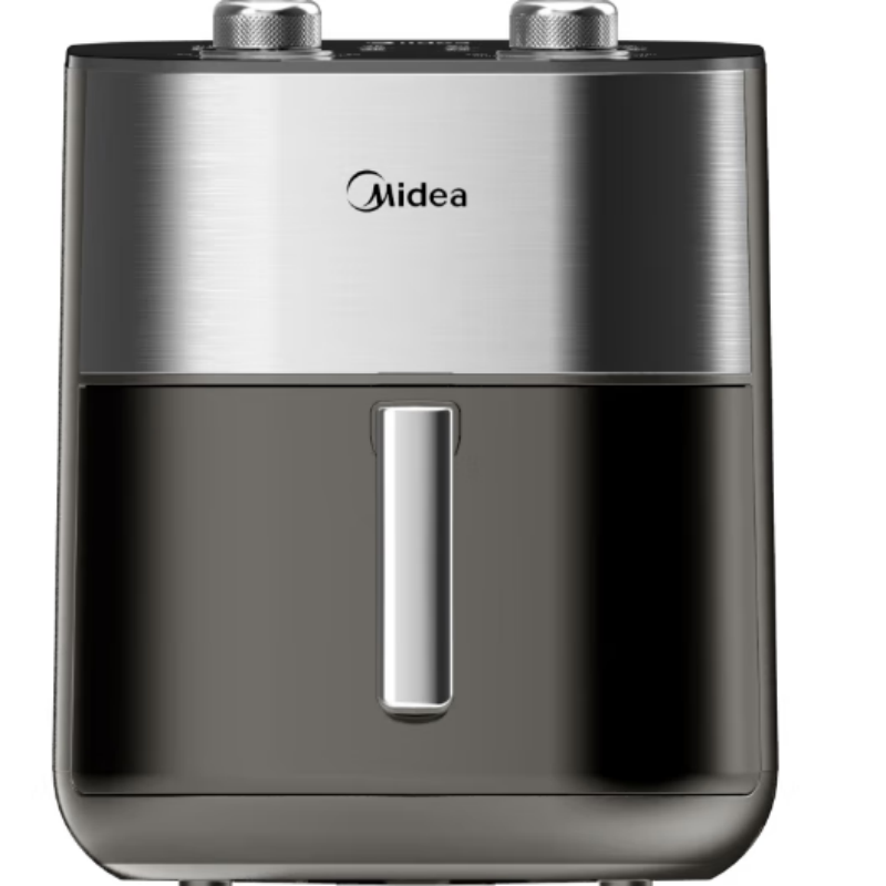 美的(Midea)空气炸锅 免翻面上下双热源 可视窗低油轻脂多功能 MF-KZE6015/台(LX)