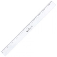 得力(deli) 6240直尺40cm(只) 透明塑料 10把装 YC