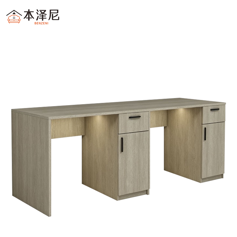 本泽尼 办公写字桌 HTZC-GD6041 2000*550*760mm 张高清大图