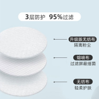 棒棒猪儿童口罩一次性三层熔喷透气防护小孩专用学生口鼻罩30只装