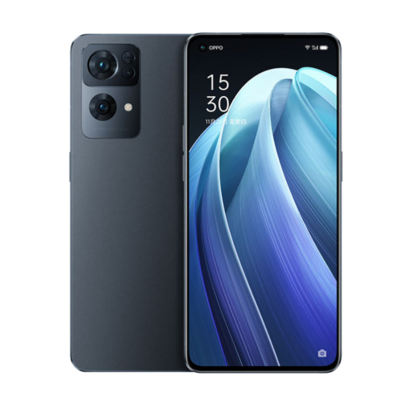 [二手95新]OPPO Reno7 Pro 星夜黑 12G+256G 全网通6.55英寸屏天玑1200MAX拍照5G手机高清大图