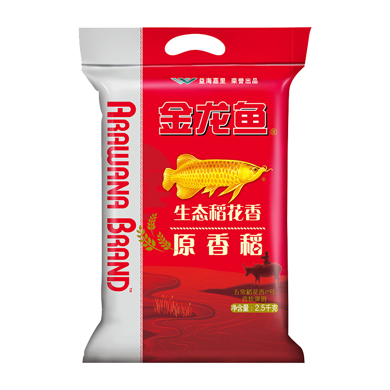 金龙鱼 东北大米原香稻2.5KG
