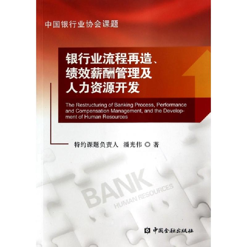 正版新书】银行业流程再造绩效薪酬管理及人力资源开发潘光伟9787