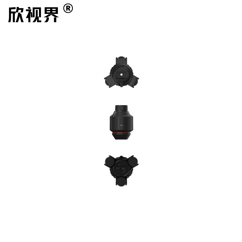 欣视界 DSJ-Y1 4G三角摄像机云台(计价单位:台)黑色