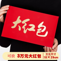 喜庆节日创意大红包18*29cm（万元尺寸）大红包 20个