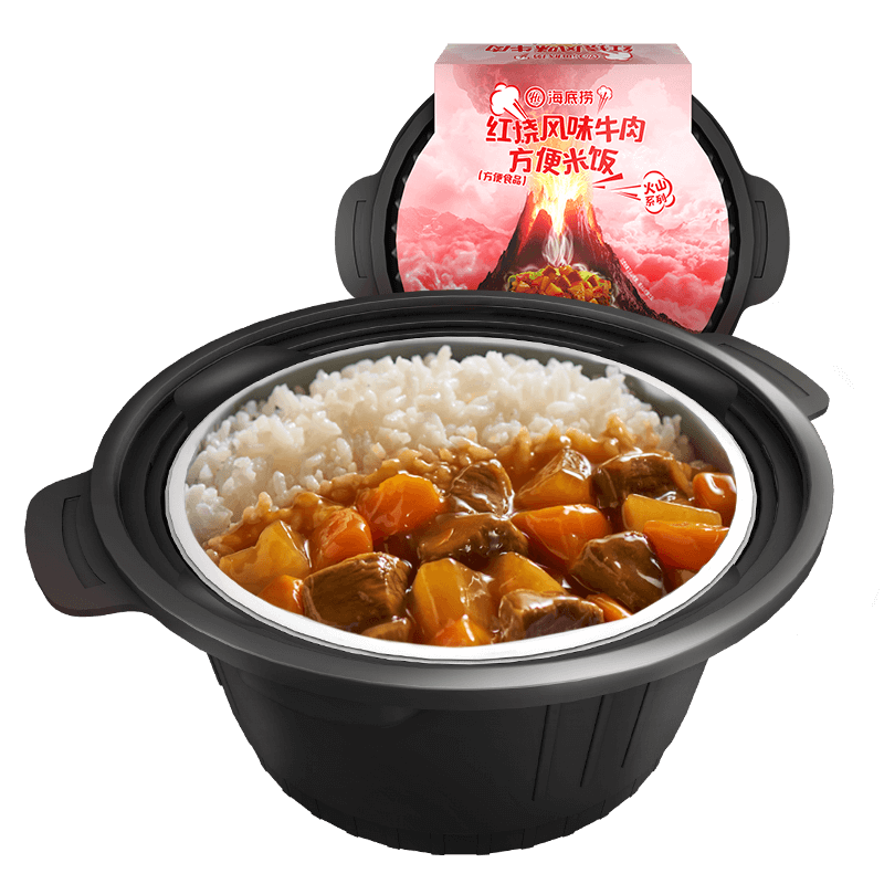 海底捞 红烧风味牛肉 方便米饭 320g