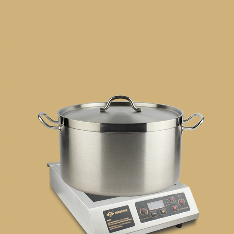 企购优品 不锈钢商用电磁炉汤煲复底 30*18*0.8厚 直径40
