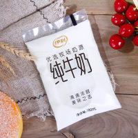 包邮 伊利纯牛奶180ml*10袋网红透明小白袋低温早餐奶鲜奶