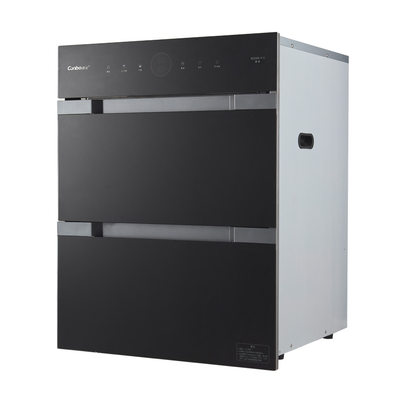 康宝消毒柜 200升极大容量 全嵌半嵌 三门五层 动态消毒提醒 304不锈钢层架 智能AI全自动消毒XDZ200-Y12高清大图