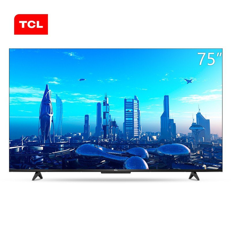 TCL 官方旗舰 75F9S（75英寸）远场语音 AI人工智能 纤薄全面屏 4K超清HDR液晶平板电视机