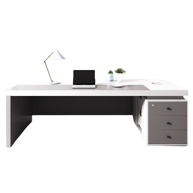 桃锦堂老板桌2.2m张高清大图