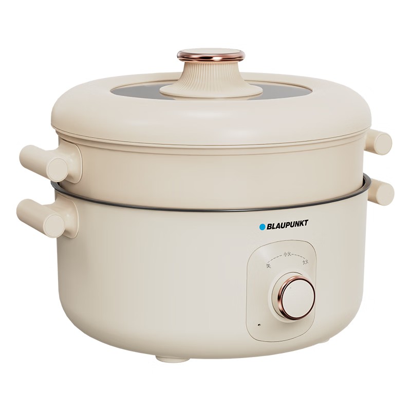 BLAUPUNKT 德国蓝宝 火锅家用大容量多功能电炒锅电火锅 分体设计锅身 BP-DHG135 BP-HG15