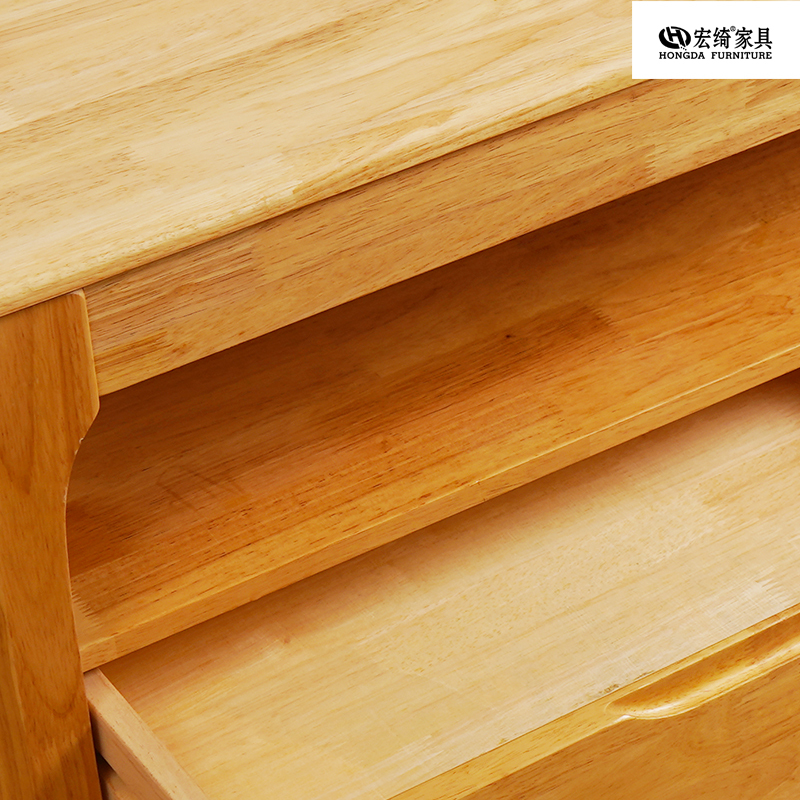 宏绮家具 实木长茶几 长茶几 1200*600*450