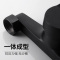 苏宁放心购黑色淋浴花洒套装家用浴室淋浴器全铜简易挂墙式沐浴卫浴淋雨喷头A-STYLE