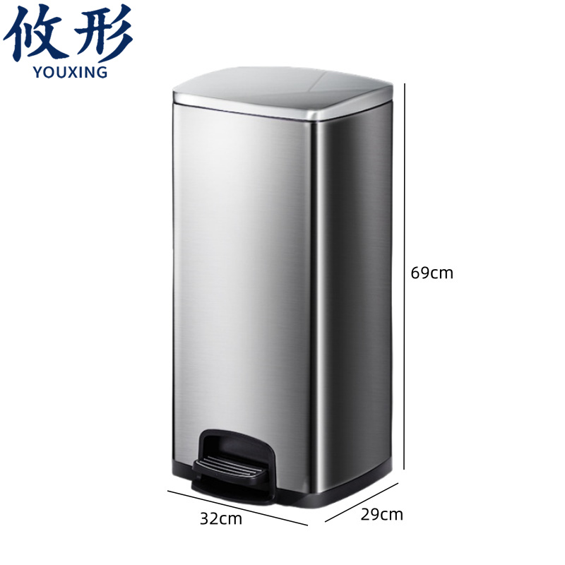 攸形分类式垃圾桶高清大图