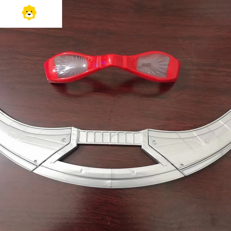 真智力赛文变身眼镜原型 赛文眼镜变身器召唤器七星侠收藏款 签名