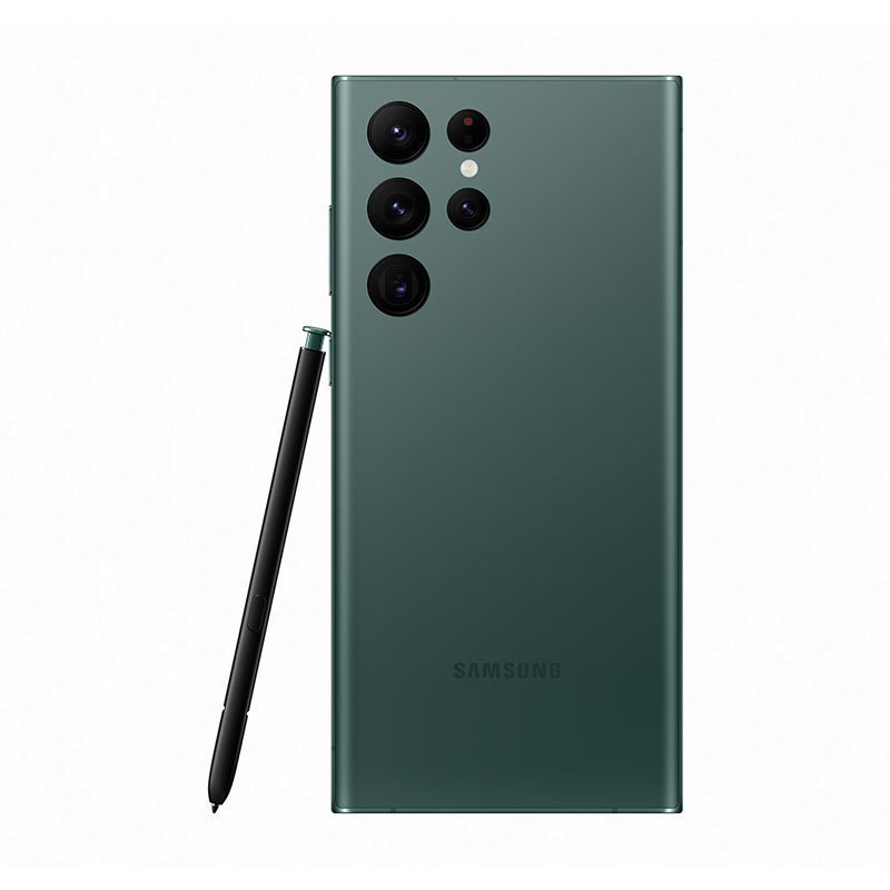 三星 SAMSUNG Galaxy S22 Ultra 12GB+256GB 超视觉夜拍系统 超耐用精工设计 大屏S Pen书写 雾松绿 5G手机