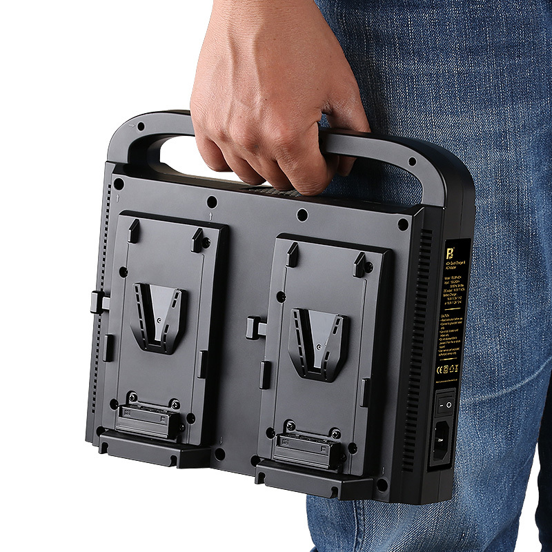 沣标4CH电池4充V口手提式双充电器双相同时充电BP130W BP150W BP190W 140W 290W充电器