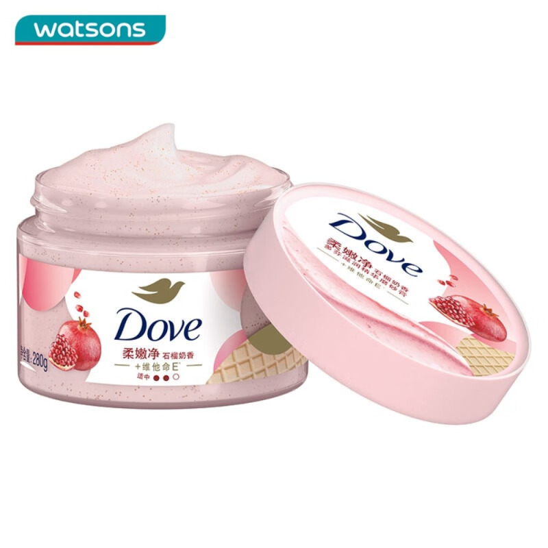 多芬(DOVE) 身体磨砂乳霜磨砂膏润滑去角质 磨砂膏石榴清甜香280g