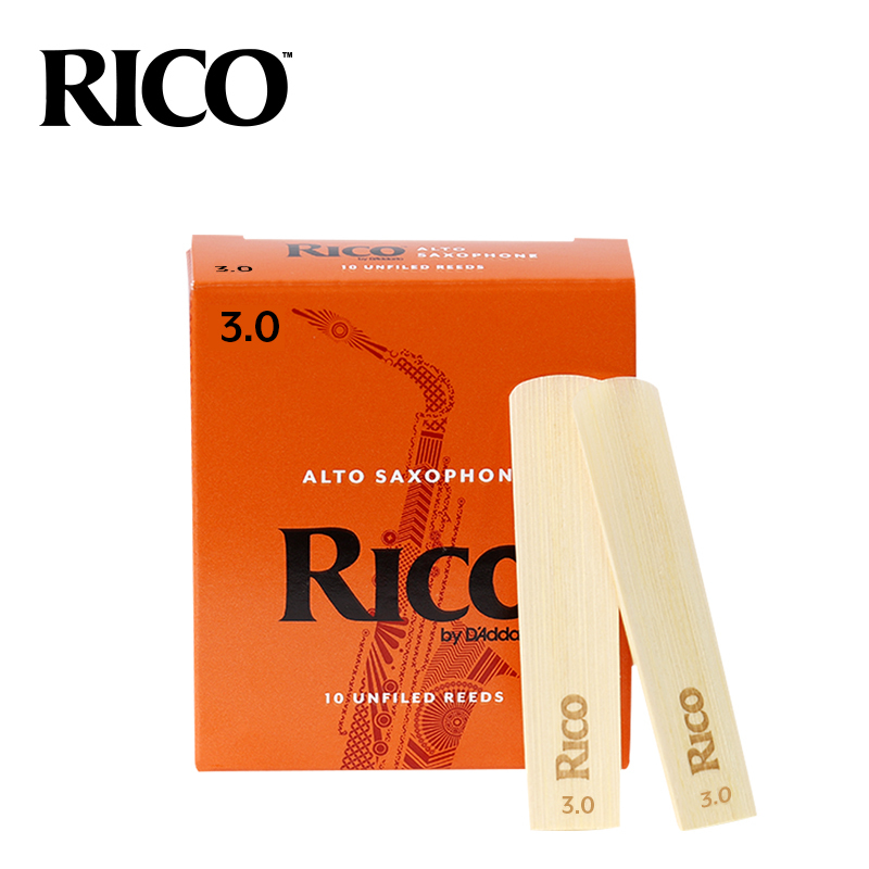 RICO 达达里奥D’Addario RJA1030中音萨克斯哨片瑞口3.0号降E调Alto 10片装美国进口