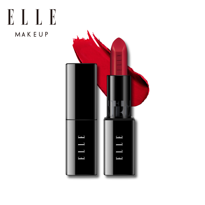 elle倾雾迷情唇膏雾面哑光不易脱妆正红色姨妈色口红3.5g