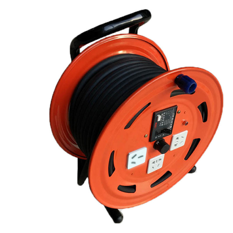 工霸gongba电缆盘3合一线缆盘电缆盘22520米10a3漏保11盘视频