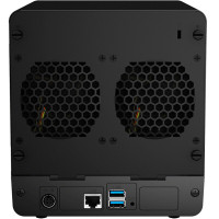 群晖 （Synology） DS418j 4盘位 NAS 网络 存储 服务器 （定制8T机械硬盘）