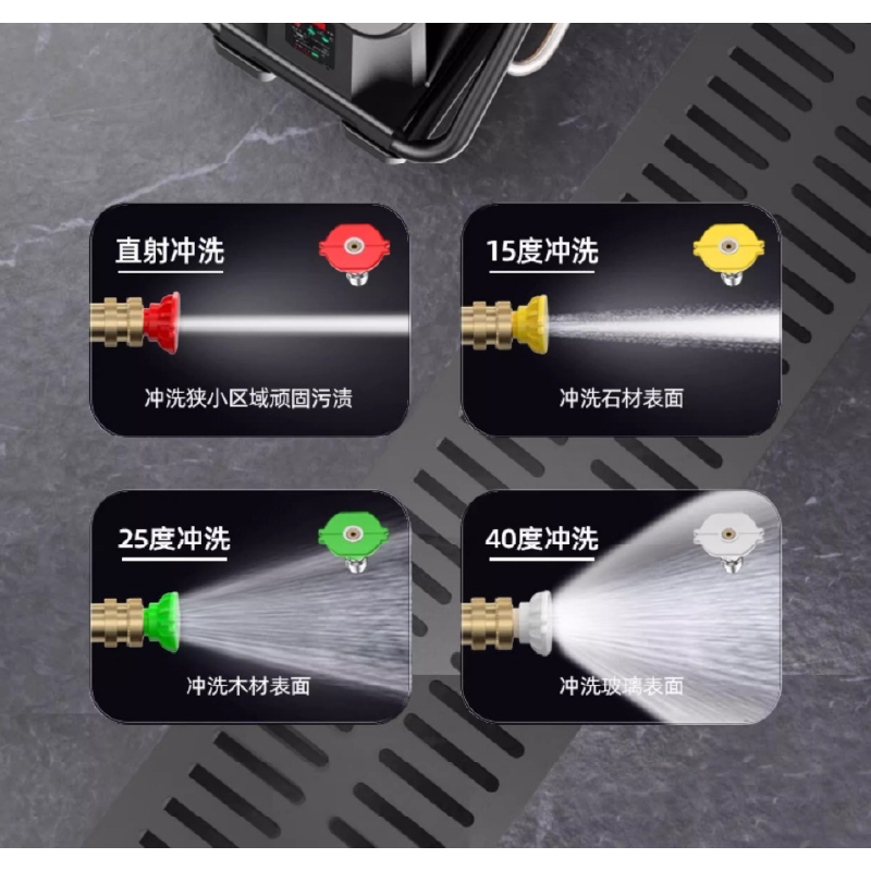 安盟臣 AMC2207 商用曲轴泵高压清洗机(计价单位:台)黑色高清大图