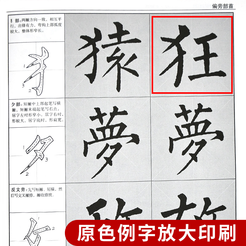 [正版] 李放鸣编 柳公权玄秘塔(放大版)/历代名家碑帖技法精解 基本笔法 偏旁部首 结构布势 集字临创 原帖再现 楷高清大图