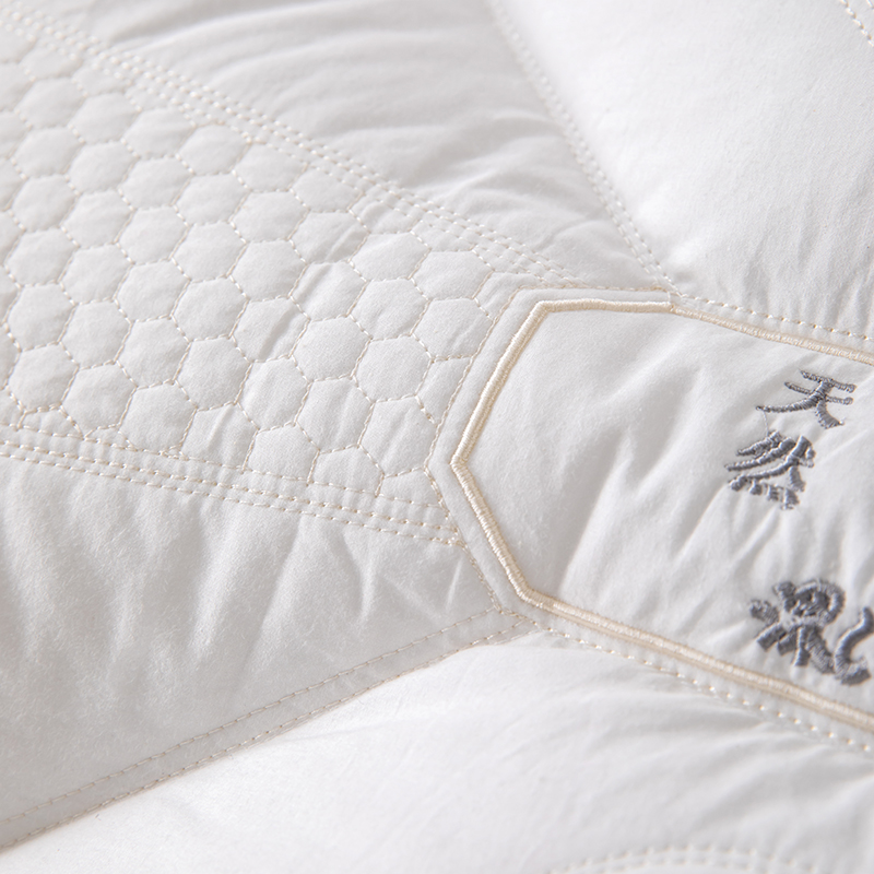 雅鹿全棉本色定型枕（一对）高清大图