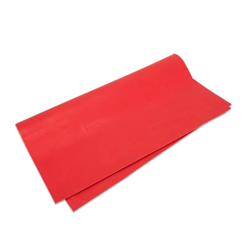 盛京联硕高压绝缘橡胶板红色防滑耐震地垫厚8mm[1*2.8米]10KV卷高清大图