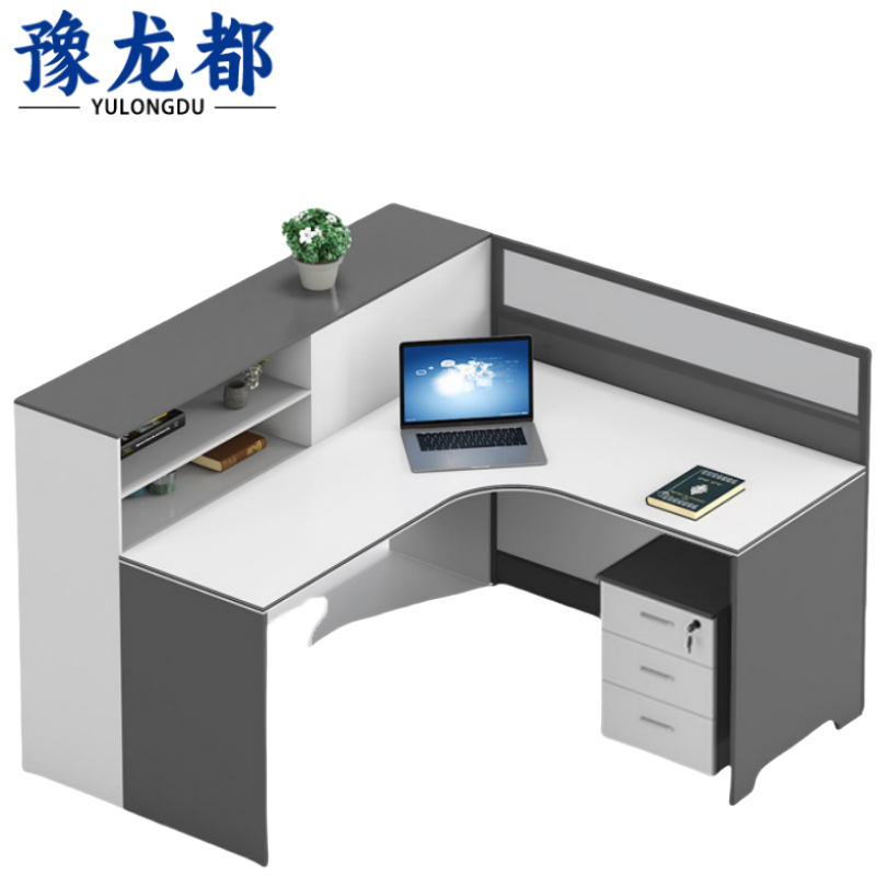 豫龙都 办公桌单人位 张高清大图