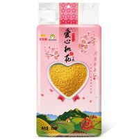 金龙鱼 黄小米 爱心桃花小米900g( 月子米 小米粥 杂粮 真空装 粥米伴侣)