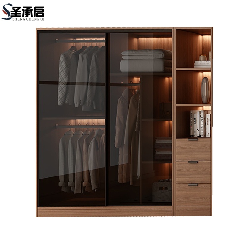 圣承启更衣柜160cm台高清大图