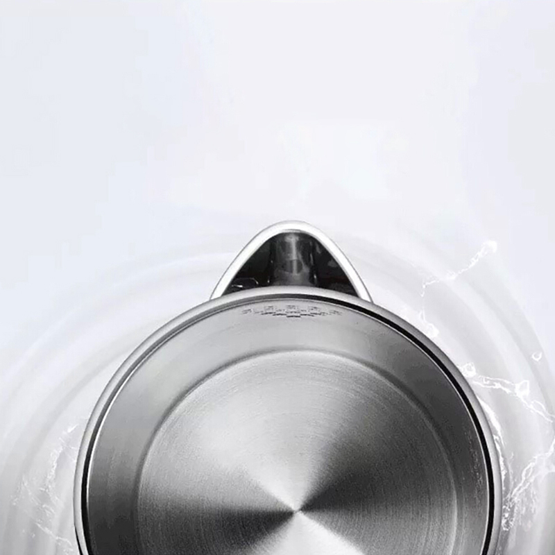 美的(Midea)电水壶1.5L电热水壶双层防烫家用烧水壶食品接触304不锈钢一体无缝 HJ1511