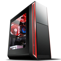 攀升迅影 台式电脑主机 游戏主机 (九代新品I3 9100F 8GB GTX1650 4G独显） 吃鸡主机 高端游戏台式机 电脑 吃鸡电脑台式组装 DIY台式电脑 台式游戏主机