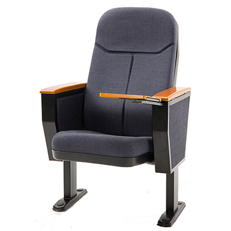 一鹏办公椅单人位会议室联排椅带写字板报告厅椅视频