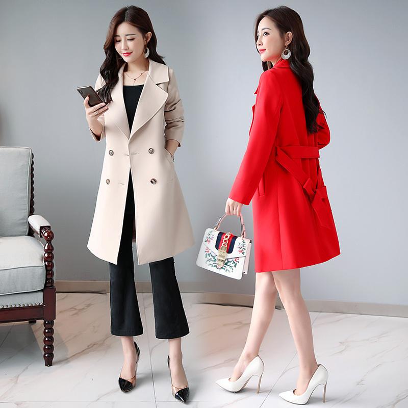 风衣女装女士秋装秋天衣服新品时尚气质女人味百搭中长款秋季外套