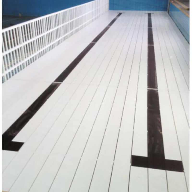 Quntai游泳池深水区增高垫层全新原料UPVC材质全铺模块化垫高板/平方高清大图