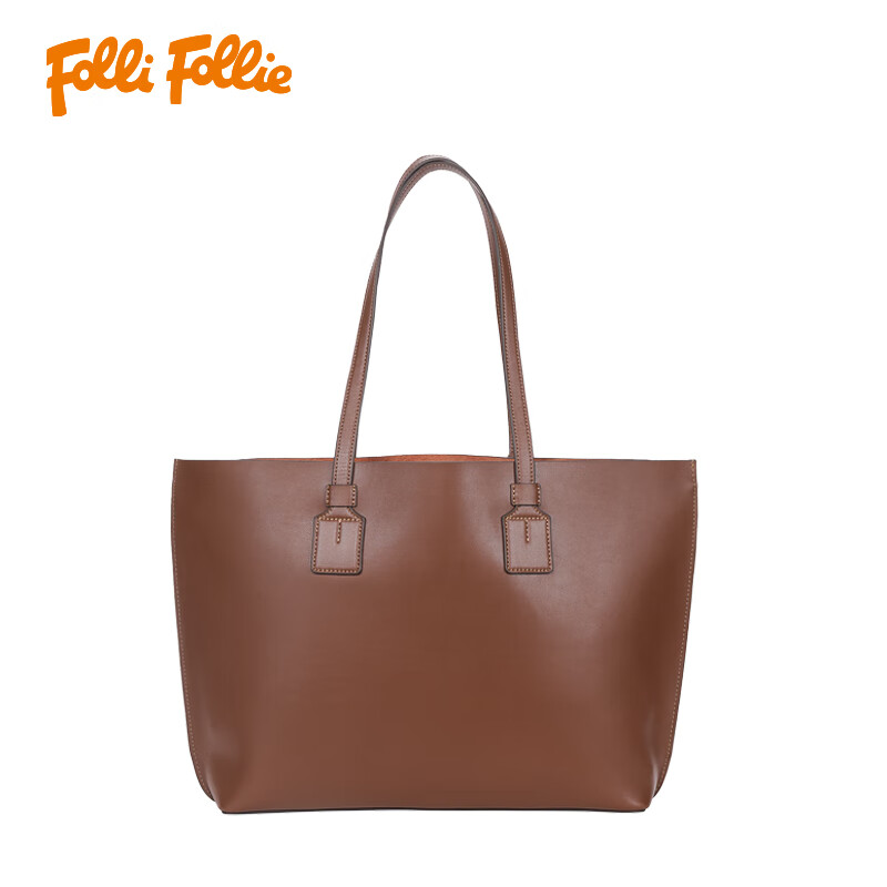 FOLLI FOLLIE 真皮时尚托特包(SB24JLP001)高清大图